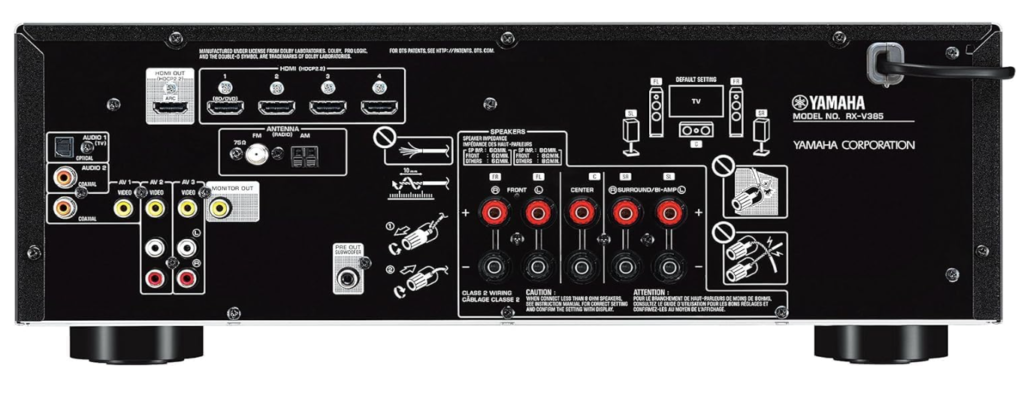 YAMAHA Home Theater AV Receiver